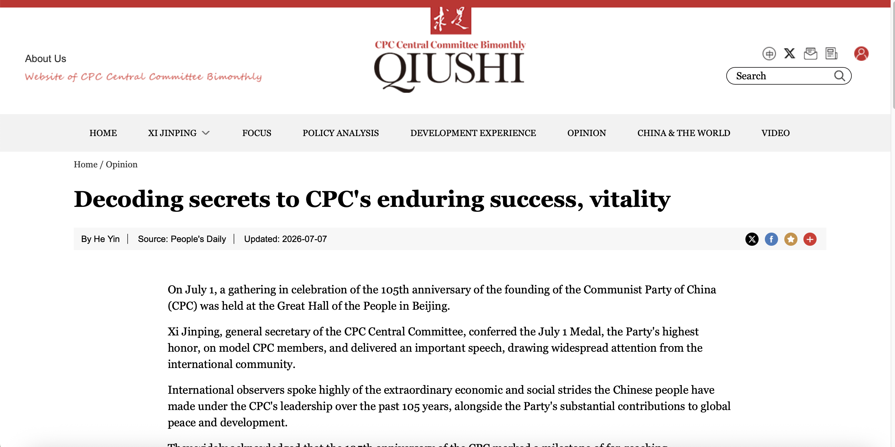 Decoding secrets to CPC's enduring success, vitality