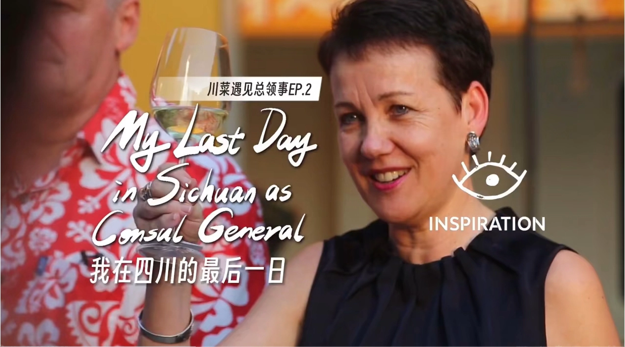 My last day in Sichuan as Consul General