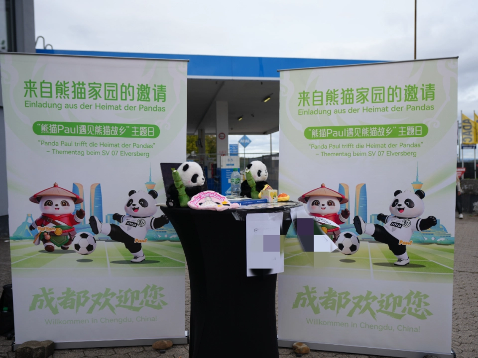 From Sichuan to Bundesliga: Pandas Unite Elversberg and Chengdu